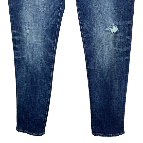 American Eagle Jeans Slim Straight Distressed Stretchy Men's 30 x 30 (29 x 29) - Picture 3 of 12